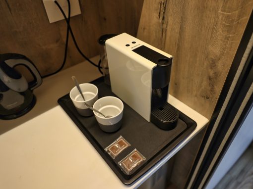 The Windhoek Luxury Suites coffee machine